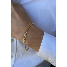 Unisex Rodyum Kaplama Zincir