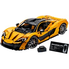 LEGO® Technic McLaren P1™ 42172 - Yetişkinler için Koleksiyonluk Yaratıcı Model Yapım Seti (3893 Parça)
