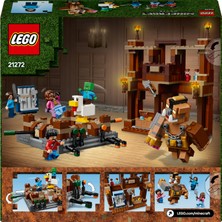 LEGO® Minecraft® Orman Malikanesi Dövüş Ringi 21272 - 10 Yaş & Üzeri Video Oyunu Seven Çocuklar için Oyuncak Yapım Seti (491 Pr)