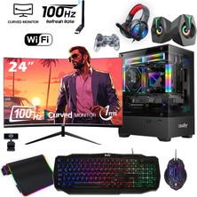 N12X İ5-3470 16GB 256GB SSD + 1 TB GT 740 4GB Ekran Kartlı 24" Oyuncu Masaüstü Bilgisayar