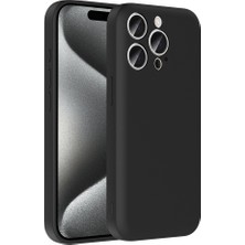 Apple iPhone 15 Pro Max Kart Hazneli Kartlık Kılıf Silikon Yumuşak Kapak