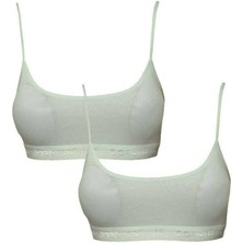 Pedli Ip Askılı Krem Büstiyer 2 Adet