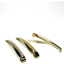Royaleks 3 Adet Metal Klasik Saç Tokası Orijinal 9 cm