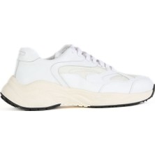 Bueno Shoes Beyaz Kırık Deri Erkek Spor Ayakkabı 10MA2891388 10MA2891388