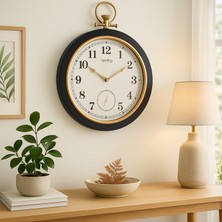 Homing Çift Kadranlı Duvar Saati 242114