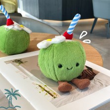 Eğlenceli Aruba Hindistan Cevizi Mavi Peluş Bebek (Yurt Dışından)
