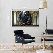 Kartal Muhafız Görevinde 05 Çerçevesiz 50X30 cm Pvc Tablo