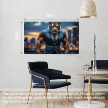 Kaplan Muhafız 02 Çerçevesiz 50X30 cm Pvc Tablo