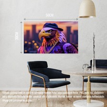 Rapçi Kartal 04 Çerçevesiz 50X30 cm Pvc Tablo