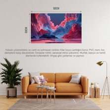 Soyut Tablo Fantastik Niş 06 Çerçevesiz 90X60CM Pvc Tablo