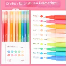 Lucky Star Macarons Rengi Çizgi Kalemi (Yurt Dışından)