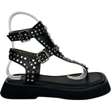 Kemal Tanca 862 288-3 Kadın Hakiki Deri Sandalet