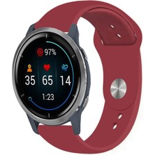 Tagomoon Garmin Venu 2 Akıllı Saat ile Uyumlu Yumuşak Dokulu Silikon Kordon Kayış