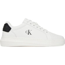 Calvin Klein CHUNKY CUPSOLE RU PATCH L Beyaz Erkek Sneaker