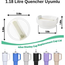 Quencher 40 Oz 1.18 Lt Uyumlu Pipetli Termos Kapak