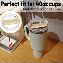 Quencher 40 Oz 1.18 Lt Uyumlu Pipetli Termos Kapak