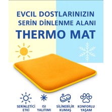 Thermo Mat Hem Soğuk Hem Sıcak Kullanılabilen 2si1 Arada Kedi & Köpek Minderi 40X60CM