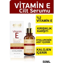 Kolajen İçerikli Vitamin E Nemlendirici Cilt Bakım Serumu 50ML.