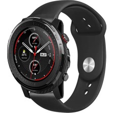 Tagomoon Amazfit Stratos 3 Akıllı Saat ile Uyumlu Yumuşak Dokulu Silikon Kordon Kayış