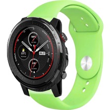 Tagomoon Amazfit Stratos 3 Akıllı Saat ile Uyumlu Yumuşak Dokulu Silikon Kordon Kayış