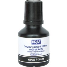 Kraf Beyaz Tahta Kalem Mürekkebi 30Ml Siyah (445G)