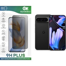 Google Pixel 9 Pro Xl ile Uyumlu Ekran Koruyucu 9h Esnek Nano Kırılmayan Mat Hayalet(Privacy)