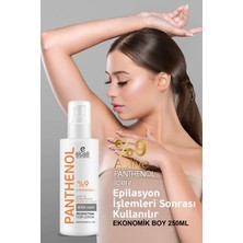 Lazer Epilasyon ve Güneş Sonrası Aloe Vera ve Vitamin E Içerikli Pantenol Bakım Losyonu 250 Ml.