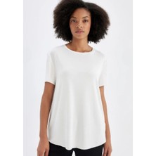 S0017426 Bsm Düz Oversize T-Shirt
