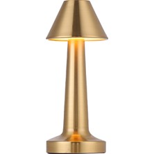 KML108 Dokunmatik Altın Masa Lambası Cct (3 Renk Opsiyonlu)