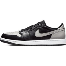Nike Air Jordan 1 Retro Low Og Leather Unisex Sneaker Hakiki Deri Unisex Günlük Spor Ayakkabı Siyah
