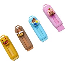 Mikro Capybara Sürgülü Silgi (ER-4520) 4 Adet