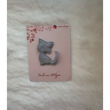 Az Saçlı ve Saçsız Bebek Tokası (Kedi)