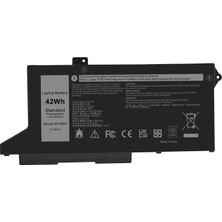 Retro Dell Latitude 14 5420 Uyumlu Batarya Pil 3 Cell Model-1  