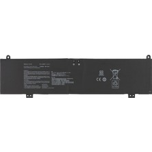 Retro Asus Tuf Gaming F15 FX507ZC4-HN008W Uyumlu Batarya Pil Model-1 