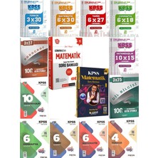 Yediiklim+Pegem 2026 Kpss Atölye Serisi Genel Yetenek Matematik Tamamı Video Çözümlü Soru Bankası+69 Deneme