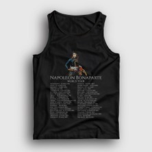 Presmono Unisex Siyah World Tour Napoleon Bonaparte Napolyon Atlet