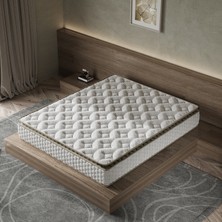Cortado Çift Kişilik Pedli Paket Yaylı Yatak 30 cm