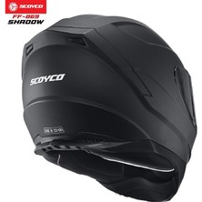  Shadow Full Face Kask  FF-869  – Güneş Vizörlü, Dot/ce Onaylı, Intercom Uyumlu