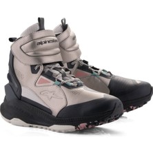 Alpinestars Speedstreet Korumalı Motosiklet Botu Gri  Siyah