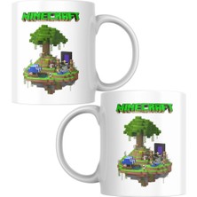 Minecraft Kupa Bardak Minecraft Baskılı Kupa