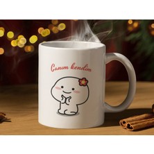 Canım Kendim Kupa Bardak Yaratıcı Kupalar Beyaz Kupa