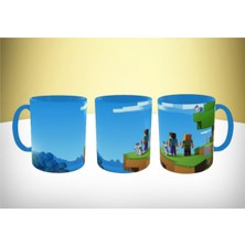 Mine Craft Kupa Bardak Mine Craft Baskılı Kupa