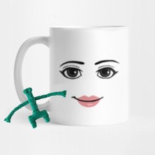 Roblox Yüz Kupa Bardak ve Yeşil Gökkuşağı Arkadaşı Figür Seti