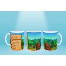 Tardew Valley Oyuncu Gamer Kupa Tasarım Hediyelik Porselen Kupa-Çay Kahve Kupası