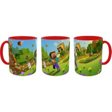 Mine Craft Kupa Bardak Mine Craft Baskılı Kupa