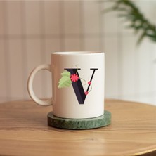 V Harfi Baskılı Kupa