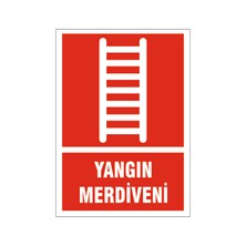 Yangın Merdiveni, Isg Uyarı Levhası