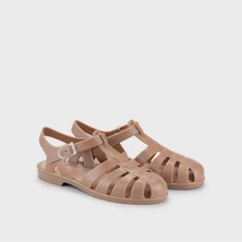 Kadin Tokali Sandalet S10259 Biarritz Mate Gül Kurusu