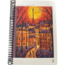 Berry Notes 17X24 Desenli Sert Kapak Defter Çizgili 120 Sayfa