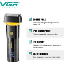 Vgr V-355 Pro 3D Yüzen Islak Kuru Elektrikli Tıraş Makinesi